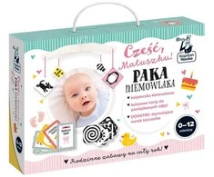 Kapitan Nauka Sveiki, mažute! Kūdikių dėžutės kontrastinė knyga KS0880