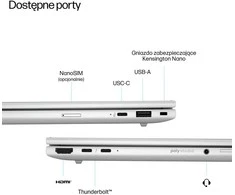 Hewlett Packard (HP) HP EliteBook 8 G1i AI Intel Core Ultra 5 225U Nešiojamas kompiuteris 35.6 cm (14") WUXGA 24 GB DDR5-SDRAM 512 GB SSD Wi-Fi 6E (802.11ax) Windows 11 Pro AI PC Sidabrinis
