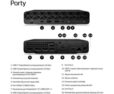 Hewlett Packard (HP) HP EliteDesk 8 Mini G2i AI Ultra 7 356H 16GB DDR5 5600 SSD512 Intel Graphics W11Pro 3Y OnSite