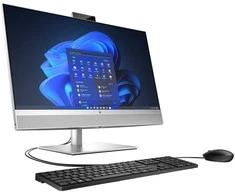 Stacionarus kompiuteris Hewlett Packard (HP) HP EliteOne 870 G9 All-in-One PC Intel® Core™ i5 68.6 cm (27") 1920 x 1080 px 16 GB DDR5-SDRAM 512 GB SSD Windows 11 Pro Wi-Fi 6E (802.11ax) Sidabrinis
