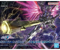 Bandai HGCE 1/144 „Destiny Gundam“ II specifikacija ir Zeuso siluetas