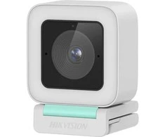 Hikvision iDS-UL4P AI-Piedzimta 2K QHD 4MP USB-C Webkamera ar Automātisko Fokusēšanu un Mikrofonu Balta