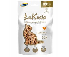 HILTON ŁaKocie liofilizuoti vištienos skanėstai katėms, 30 g