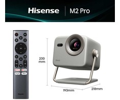 Projektorius Hisense M2 Pro UHD 4K (3840x2160) 3D Pilkas