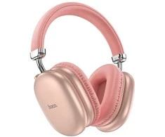 Belaidės ausinės Hoco W35 Max pink