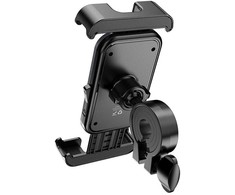 HOCO bike / motorcycle clamp holder for handlebar H82 juodas metal pilka