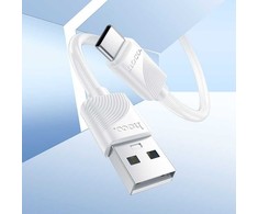 HOCO kabelis USB A į Lightning 2,4 A X114 1 m baltas