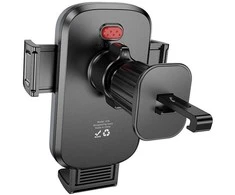 Car phone holder Hoco air vent H78 juodas and pilka