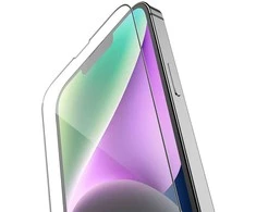 Tempered glass to iPhone 14 PLUS / 13 PRO MAX Hoco HD 5D Guardian shield 10 pcs G14 juodas