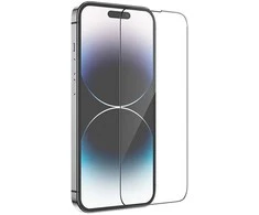 Tempered glass to iPhone 14 PRO Hoco HD 5D Guardian shield 10 pcs G14 juodas