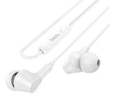 Wire ausinės Jack 3,5 mm Hoco M102 baltas