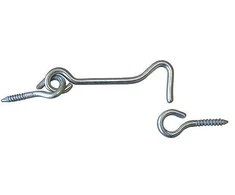 Kabliukas Domax 8871 K-60 201, sidabro, 60 mm x 14 mm