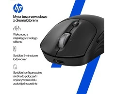 „Hewlett Packard“ (HP) įkraunama belaidė pelė „HP 700“