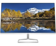 Hewlett Packard (HP) HP M27fq 68.6 cm (27") 2560 x 1440 pikselių Quad HD LED Sidabrinis