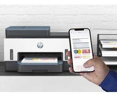 Hewlett Packard (HP) HP Smart Tank 750 AIO daugiafunkcis spausdintuvas Spausdintuvas - A4 spalvotas rašalinis, spausdinimas / kopijavimas / nuskaitymas, automatinis dvipusis spausdinimas, WiFi, 15 psl./min., 400–800 puslapių per mėnesį