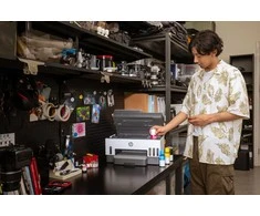 Hewlett Packard (HP) HP Smart Tank 750 AIO daugiafunkcis spausdintuvas Spausdintuvas - A4 spalvotas rašalinis, spausdinimas / kopijavimas / nuskaitymas, automatinis dvipusis spausdinimas, WiFi, 15 psl./min., 400–800 puslapių per mėnesį