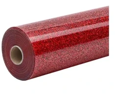 Spausdintuvas HTVRONT Glitter Heat Transfer Film, 30.5 cm x 90 cm (red)