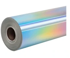 Spausdintuvas HTVRONT Holographic Self-Adhesive Film, 30.5 cm x 90 cm (sidabrinis)