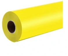 HTVRONT Matte Self-Adhesive Film, 30.5 cm x 180 cm (Lemon Geltona)