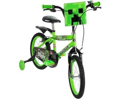 Huffy Minecraft 16" dviratis, Žalias 21404W