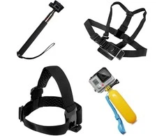 Hurtel 5-in-1 GoPro SJCAM Action Camera Accessories Kit
