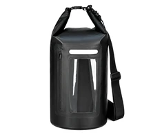 Hurtel WNA-15L waterproof bag for a 15 l sup kayak with an RFID blocking divider - juodas