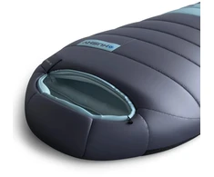 Husky DRAPE Down Sleeping Bag -20 °C, 85 × 220 cm, 1.25 kg, mėlynas