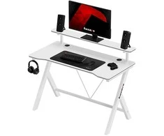 Huzaro Hero 1.9 Baltas Gaming Desk