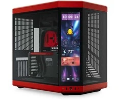 Hyte Y70 Midi Tower Touch Infinite - juoda / raudona