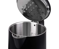 IDEAL Virdulys 1.7 l, steel body, power 1500 W, juodas