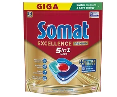 Tabletės indaplovėms Premium Somat 54 vnt. Excellence