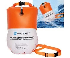 Jokomisiada Inflatable Safety Buoy for Swimming Dry Dry Bag 10L SP0827