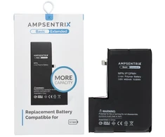 Inne „Oem AmpSentrix Basic“ baterija, skirta „iPhone 12 Pro Max“ (didelės talpos 4400 mAh)