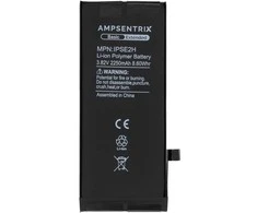 „Inne AmpSentrix Basic“ baterija, skirta „iPhone SE 2020“ (didelės talpos 2250 mAh)
