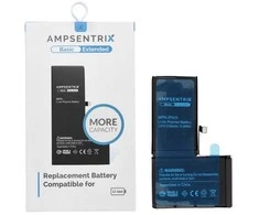Inne AmpSentrix Basic battery for iPhone X (high capacity 3150 mAh)
