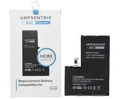 Nešiojamas kompiuteris Inne AmpSentrix Basic battery for iPhone 14 Pro Max (high capacity 4750 mAh)