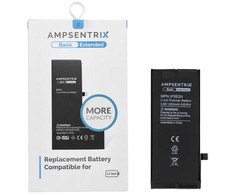 „Inne AmpSentrix Basic“ baterija, skirta „iPhone SE 2020“ (didelės talpos 2250 mAh)