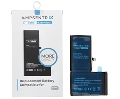 Inne „Oem AmpSentrix Basic“ baterija, skirta „iPhone X“ (didelės talpos 3150 mAh)