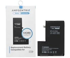 Nešiojamas kompiuteris Inne AmpSentrix Basic battery for iPhone 12 Pro Max (high capacity 4400 mAh)