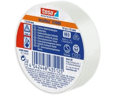 Izoliacinė juosta Tesaflex 53988, balta, 15 mm x 10 m