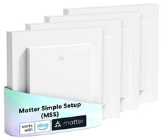 MEROSS MRS105MA-EU Smart Wi-Fi (Matter) Roller Shade Switch (4-Pack)