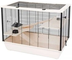 InterZoo INTER-ZOO Hugo Wood beige - narvas graužikams - 78 x 48 x 58 cm