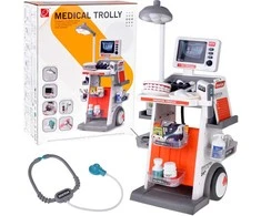 Dėlionė Jokomisiada Interactive DOCTOR'S CART Doctor and dentist play set ZA5874