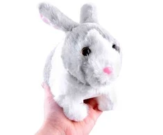 Jokomisiada Interaktyvus gyvūnų traškus Hopping Bunny + morka ZA2685