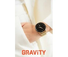 Išmanusis laikrodis DAMSKI GRAVITY GT11-3 - AMOLED, DODATKOWY PASEK (sg044c)