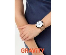 Išmanusis laikrodis DAMSKI GRAVITY GT11-8 - AMOLED, DODATKOWY PASEK (sg044h)
