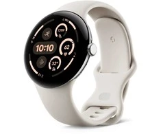 Išmanusis laikrodis Google Pixel Watch 3 AMOLED 45 mm Digital Jutiklinis ekranas 4G Sidabrinis Wi-Fi GPS (satellite)