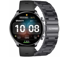 Išmanusis laikrodis MĘSKI GRAVITY GT35-2- AMOLED, DODATKOWY PASEK (sg049b)