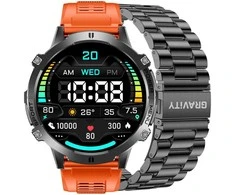 Išmanusis laikrodis MĘSKI GRAVITY GT42-5 - AMOLED, DODATKOWA BRANSOLETA (sg056e)