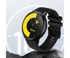 Išmanusis laikrodis TITMO O-200 (GPS, AMOLED, bluetooth call, silicone strap) juodas